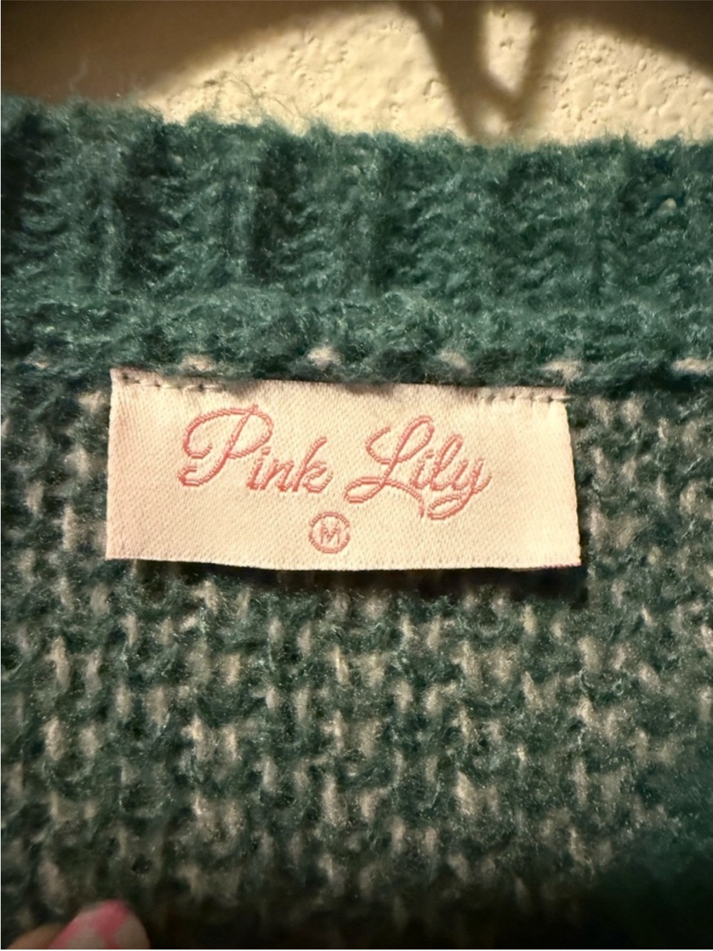 Pink Lily Western chunky Knit Sweater - Picture 2 of 7